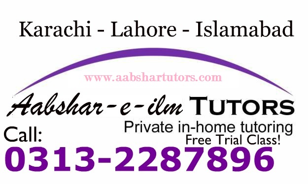 aabshartutors.com home tutor in karachi, lahore tutor academy, tutoring agency, online tutor provider, home tutoring agency